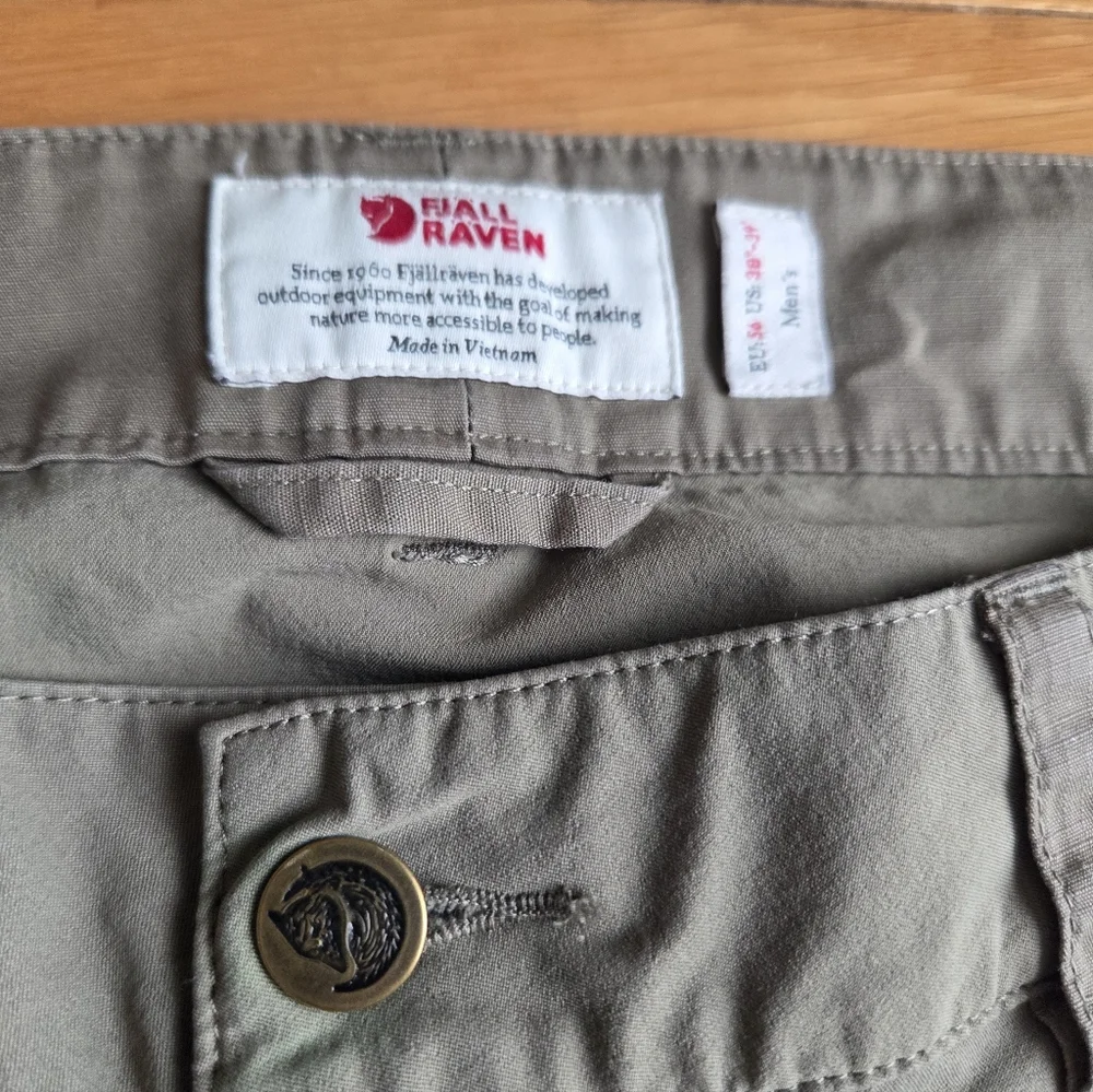 Fjallraven Men's Tan‎ Shorts Size 38-39